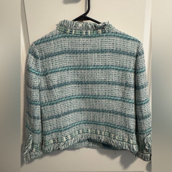 Tory Burch Curtis Tweed Jacket.  Size 4 - Picture 2 of 9